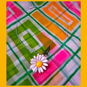 VTG 60s Original by Robert MOD Flower Pin/ Choker